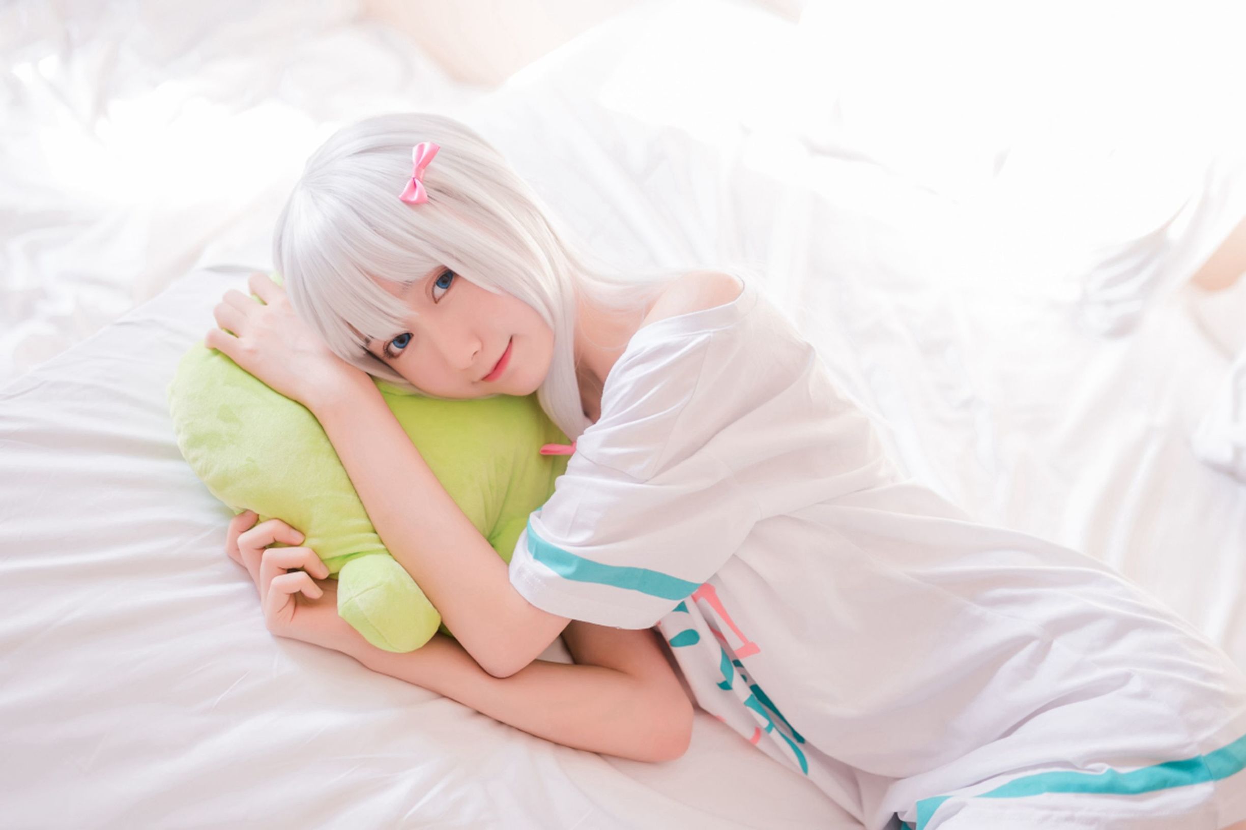 [萝莉COS]木绵绵OwO白发魔女插图1
